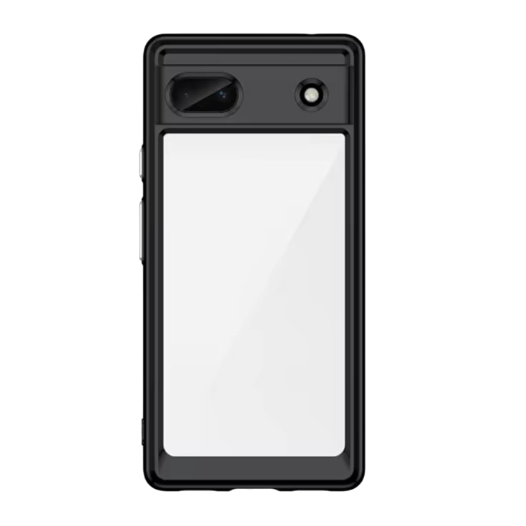 Funda Transparente de TPU con bordes Negro