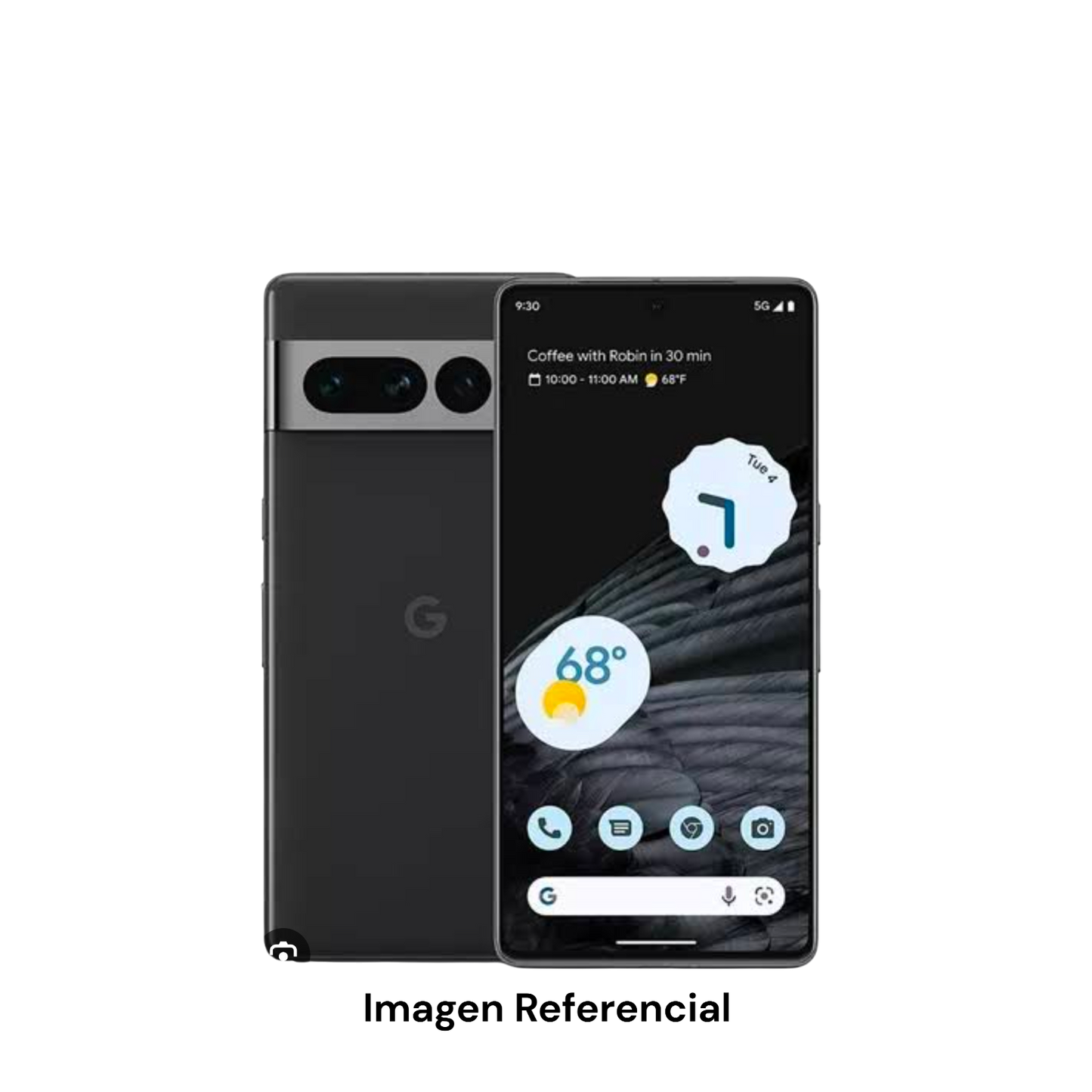 Google Pixel 7Pro 128 GB Seminuevo Grado B color Negro