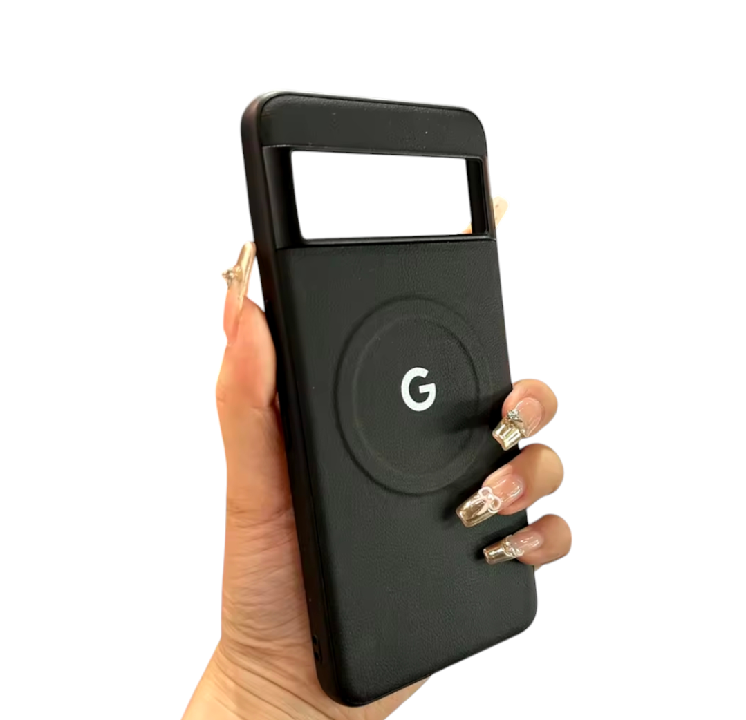 Funda Magnetica con tacto de cuero para Google Pixel