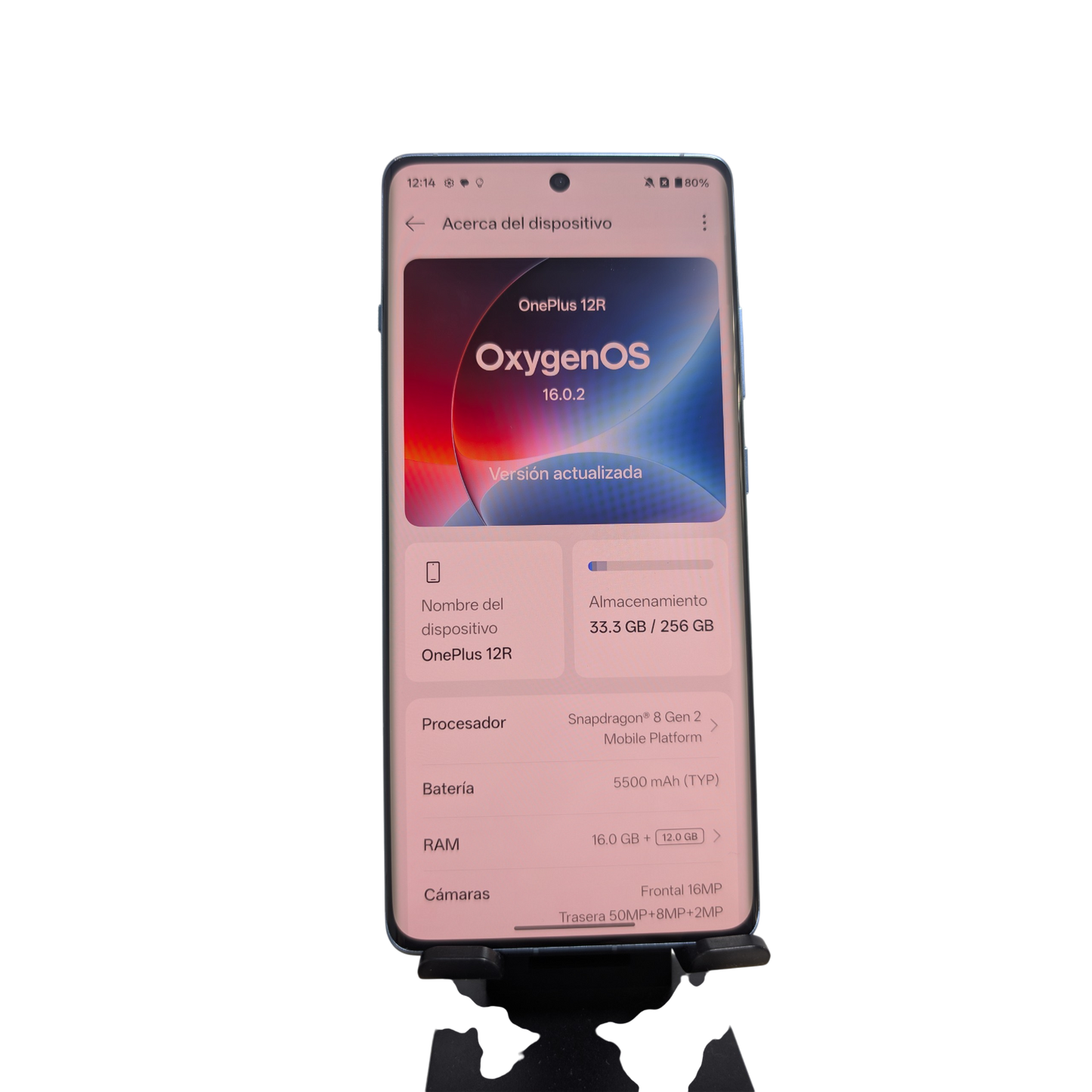 One plus 12R 256 GB Seminuevo Grado A