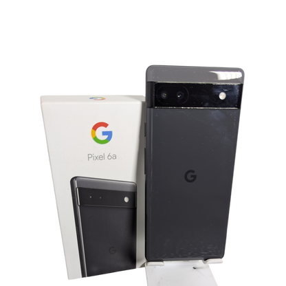 Google Pixel 6a 128 GB Seminuevo Grado B color negro