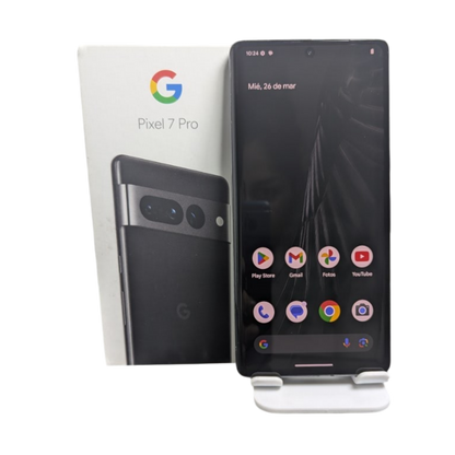 Google Pixel 7Pro 128 GB Seminuevo Grado B color Negro