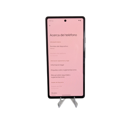 Google Pixel 6a 128 GB Seminuevo Grado A color negro